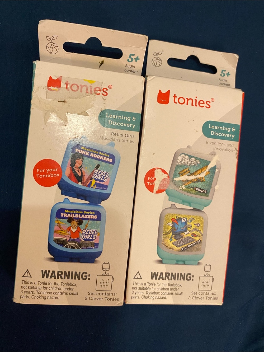 NIB Tonies Learning and Discovery 2 packs